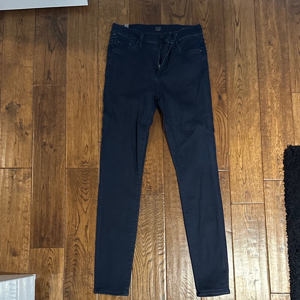 Citizens Of Humanity Navy Skinny Stretch Jeans